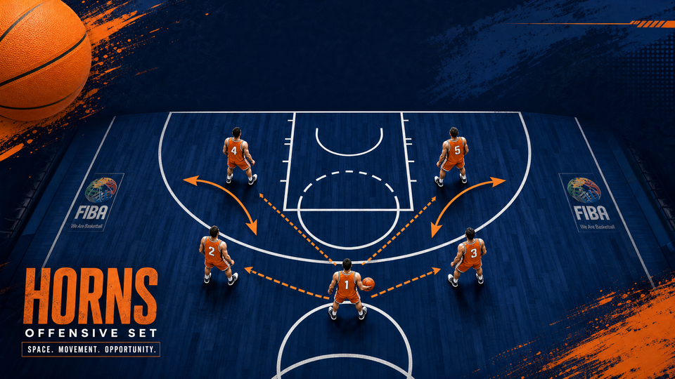 Horns Set Play: Creating Open Three-Pointers