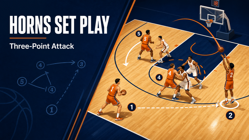 Horns Set Play: The Open Three-Pointer