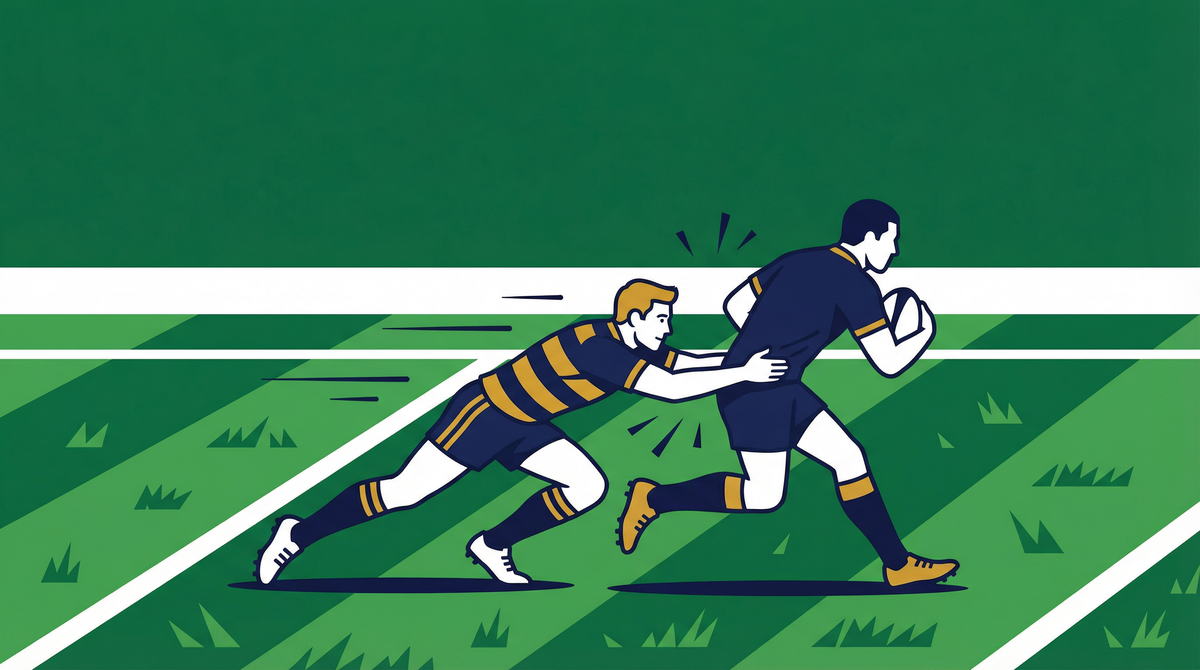 The Iron Shoulder: Tackle Technique and Body Height Drill