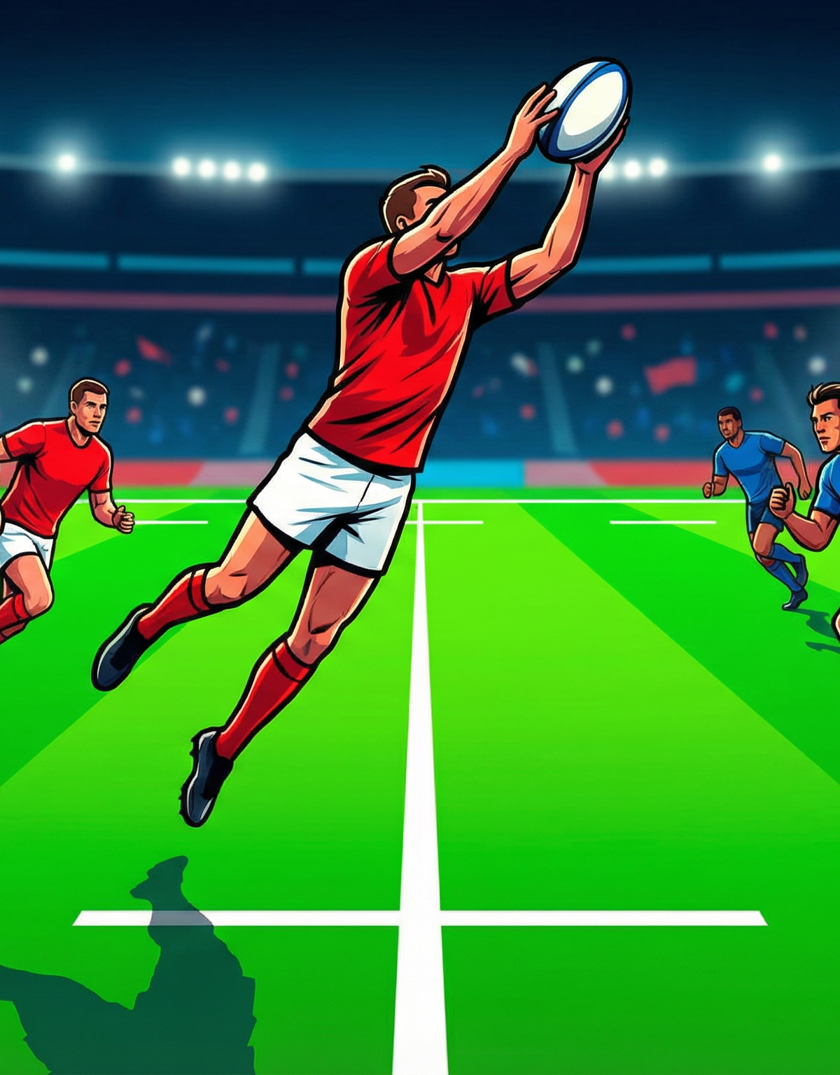 Kick-off Reception and Wide Counter-Attack Play