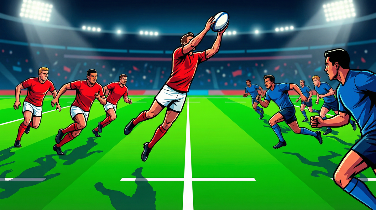Kick-off Reception and Wide Counter-Attack Play