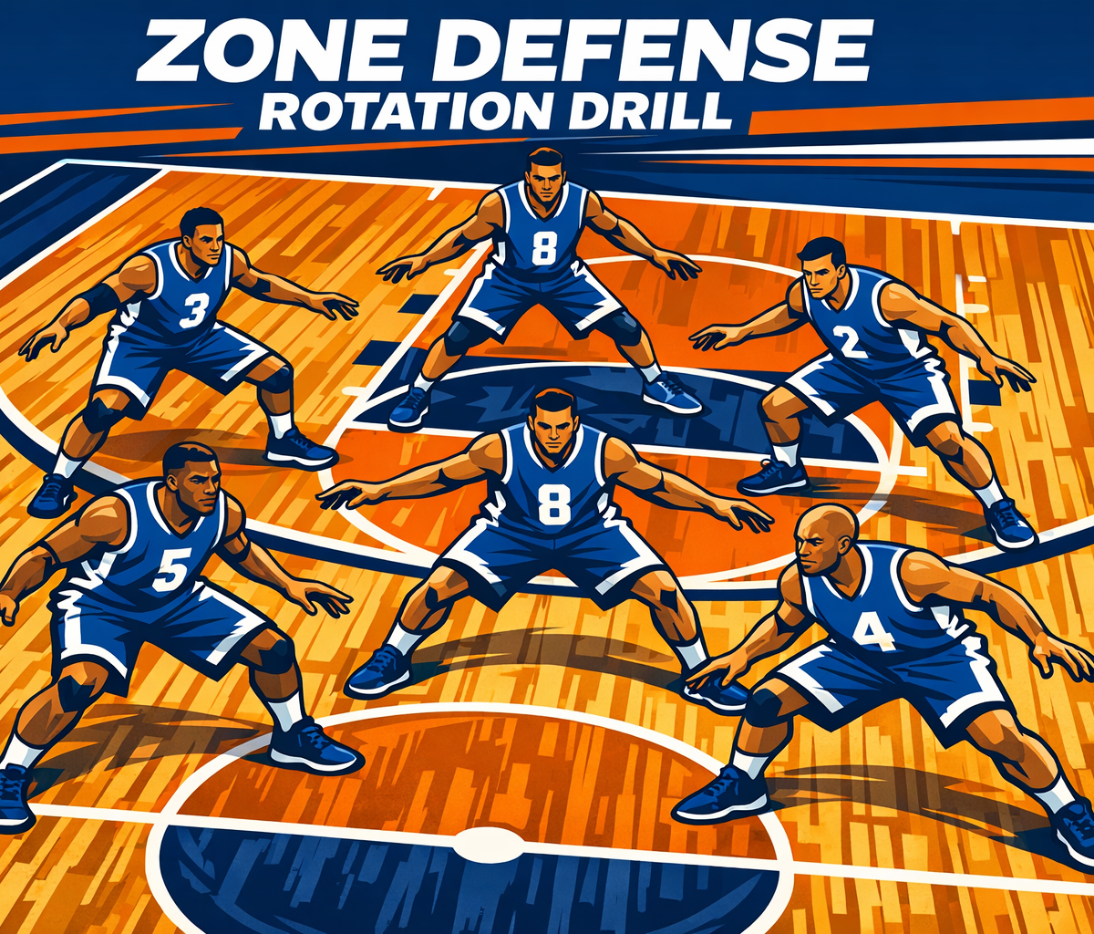 Mastering the 2-3 Zone Defense: Core Rotations and Slides