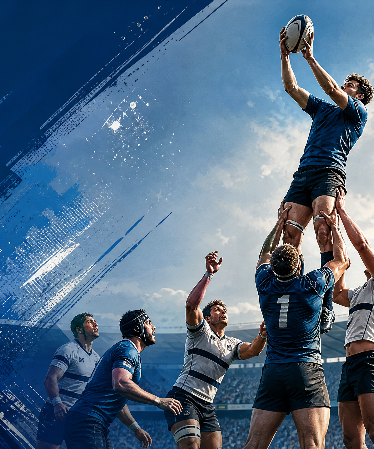 Mastering the 7-Man Lineout: Lift, Catch, and Delivery