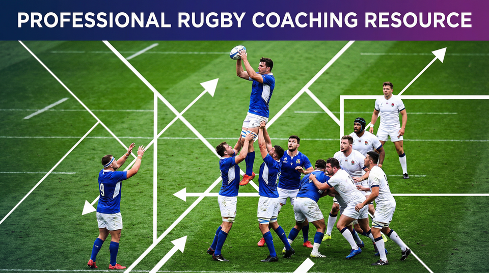 Mastering the 7-Man Lineout: Setup and Attacking Strike Move