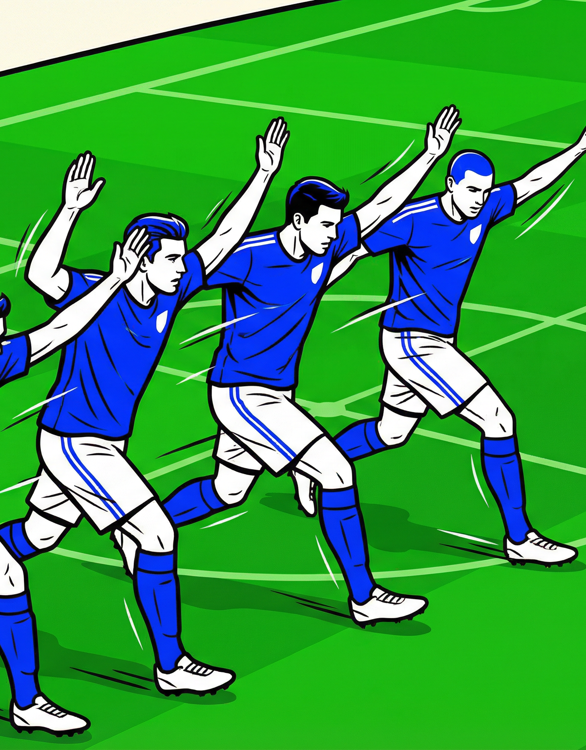 Mastering the Back-Four Offside Trap: A Comprehensive Drill