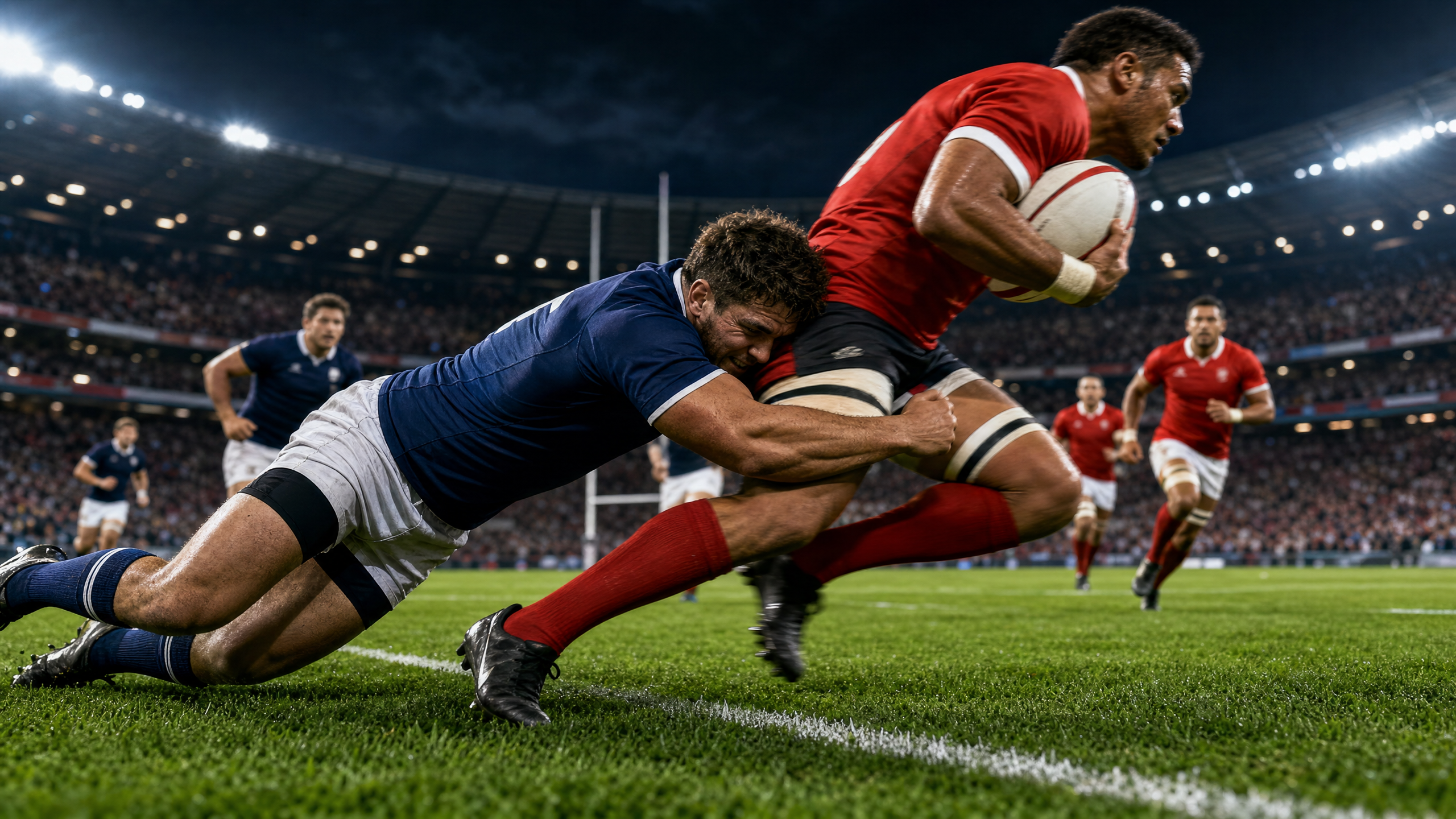 Mastering Body Height: The Dominant Tackle Drill