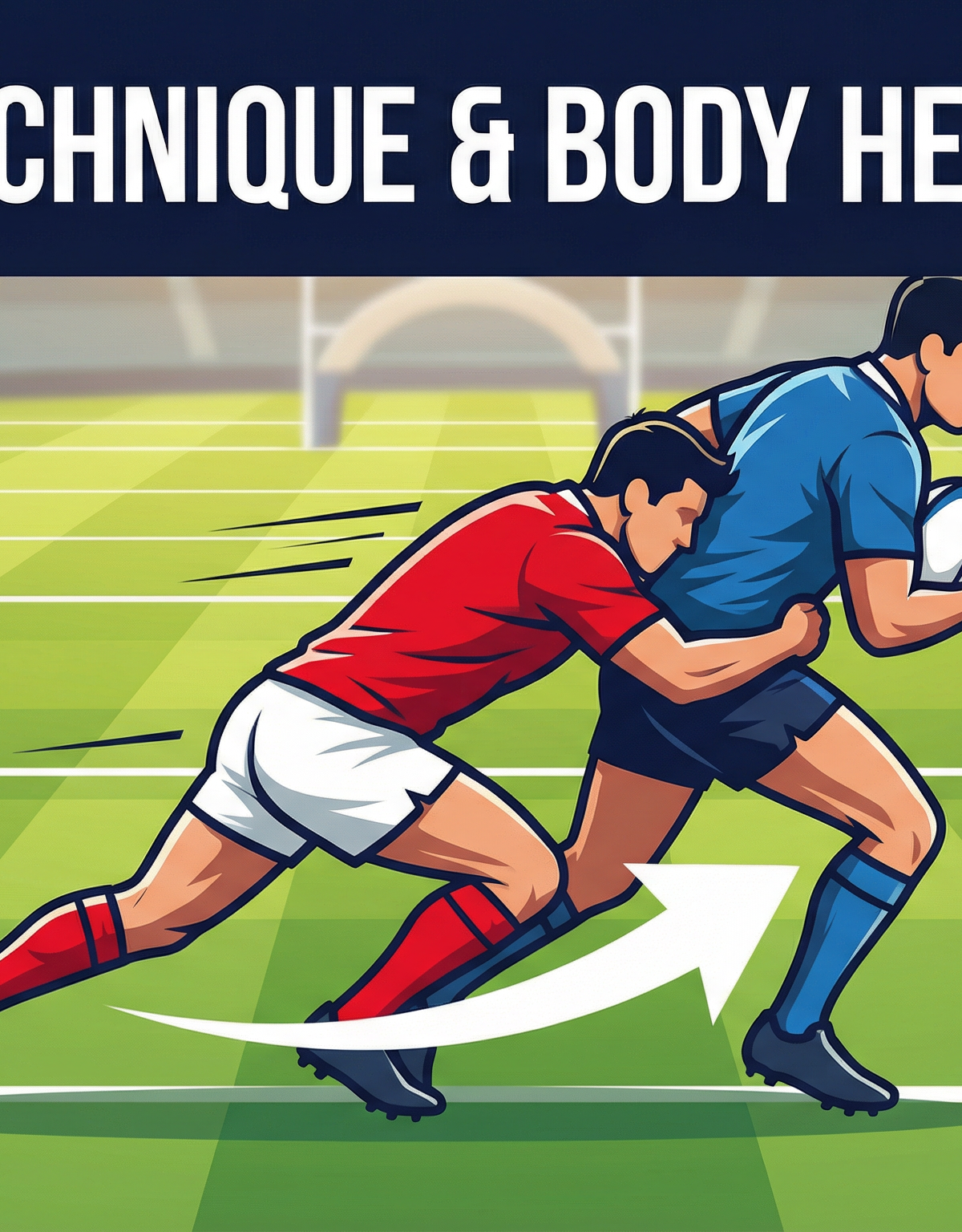 Mastering the Low Tackle: Technique and Body Height Drill