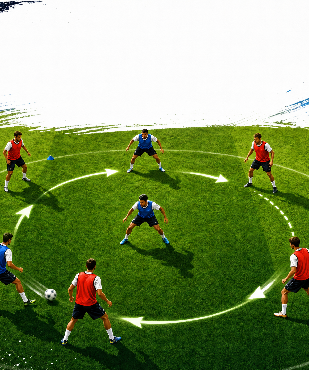 Mastering Possession: The Ultimate 6v2 Rondo Drill