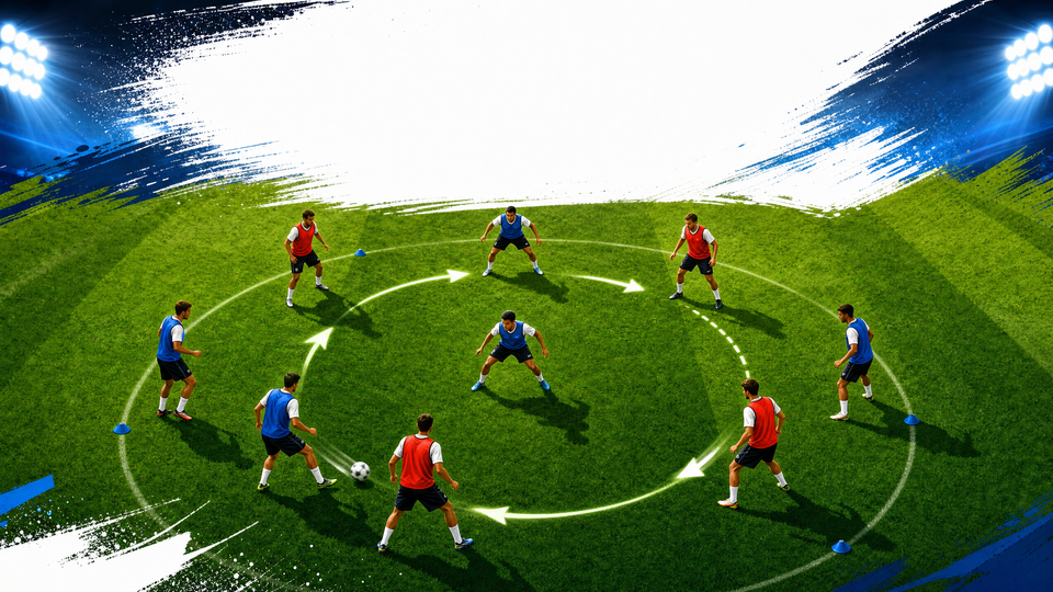 Mastering Possession: The Ultimate 6v2 Rondo Drill
