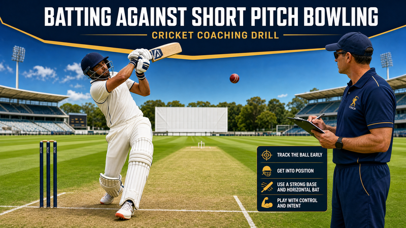 Mastering the Short Ball: Pull and Hook Shot Development Drill