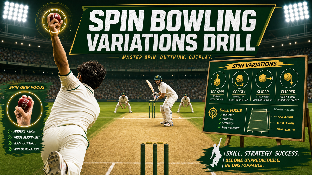 Mastering Spin: The 4-Cone Variations Drill
