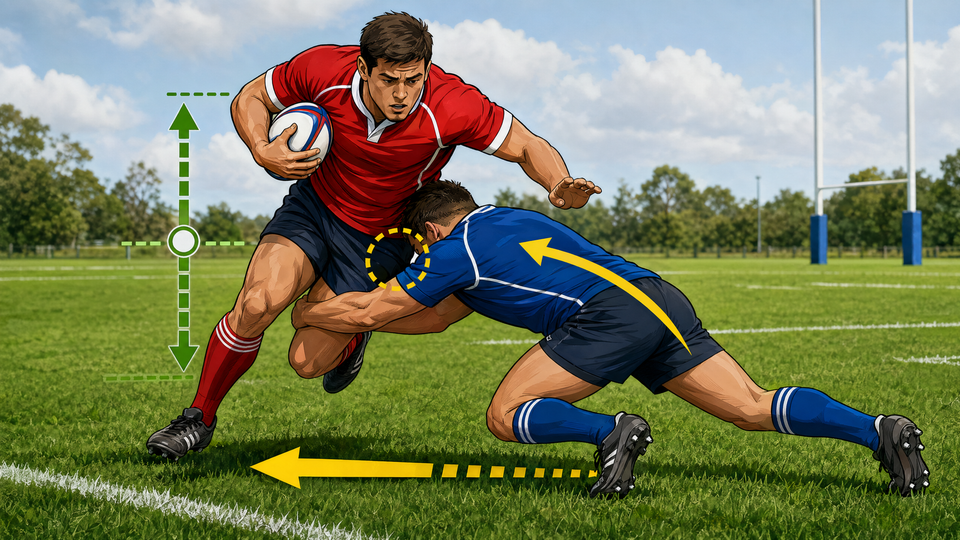 Mastering the Chop: Body Height & Tackle Technique Drill
