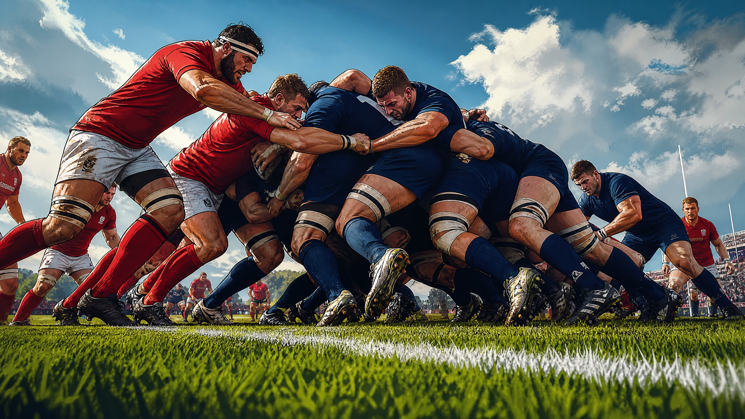 Mastering the Maul: Formation, Drive, and Dominance