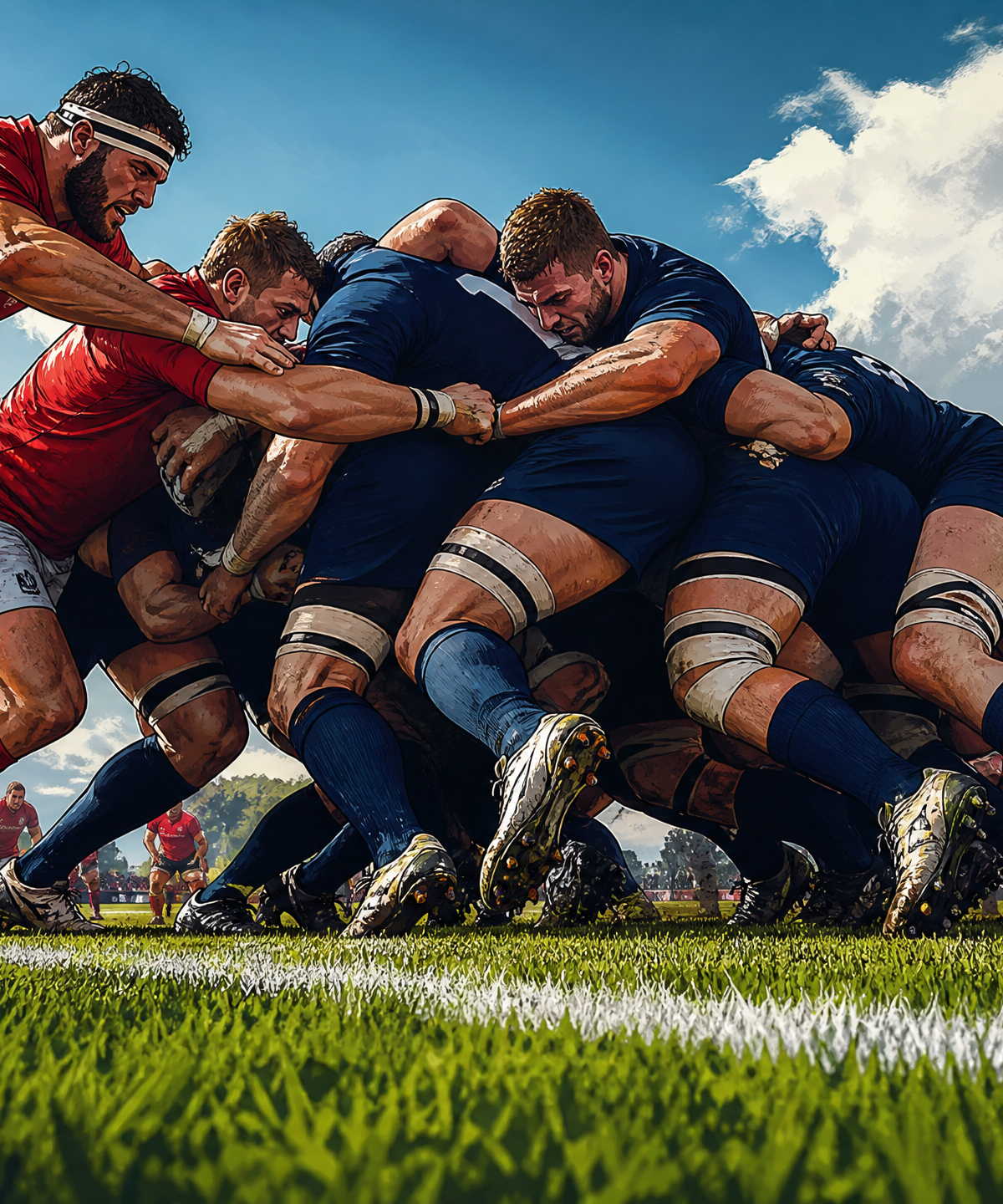 Mastering the Maul: Formation, Drive, and Dominance