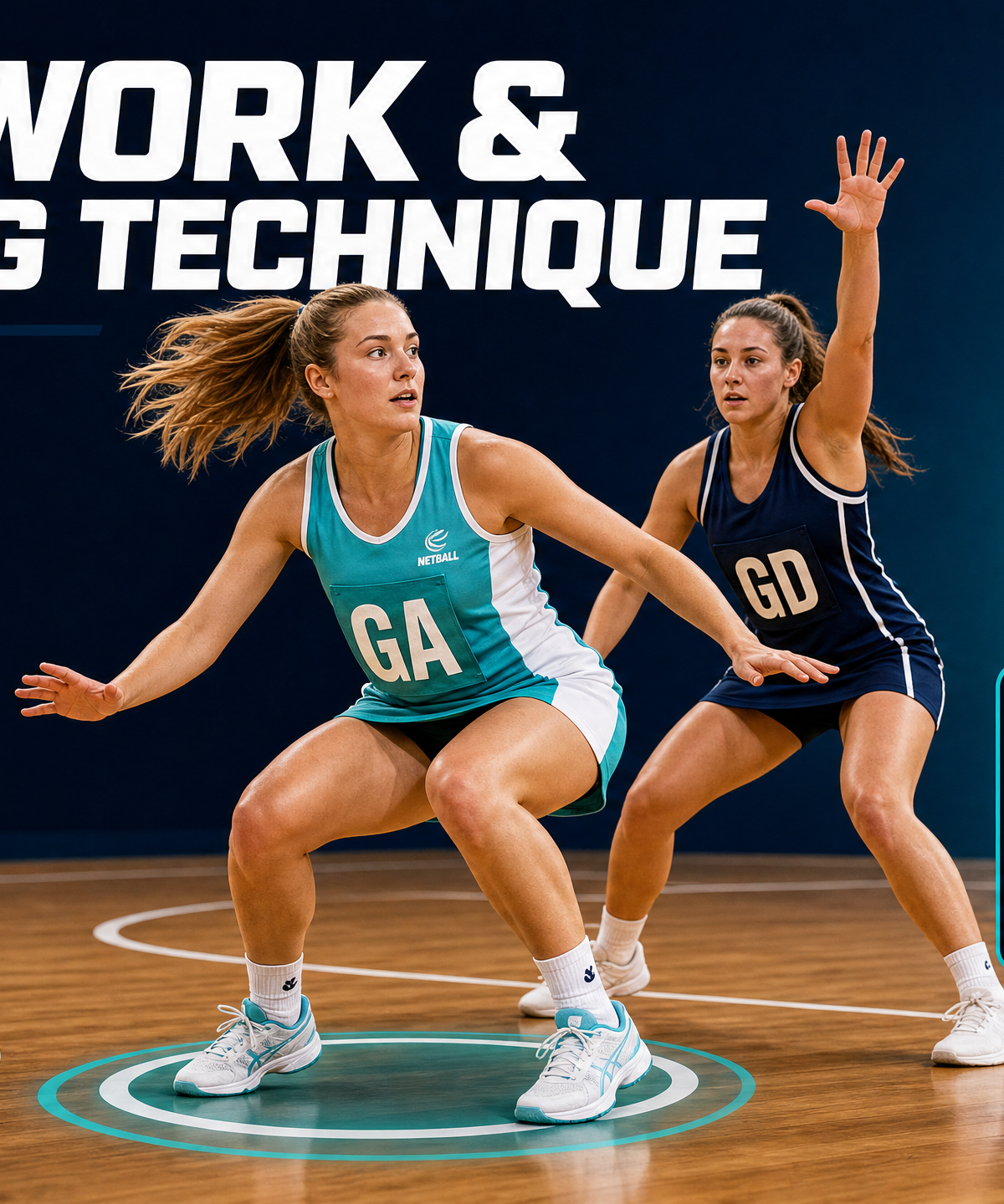 Mastering the Two-Foot Landing: Essential Netball Footwork Drill