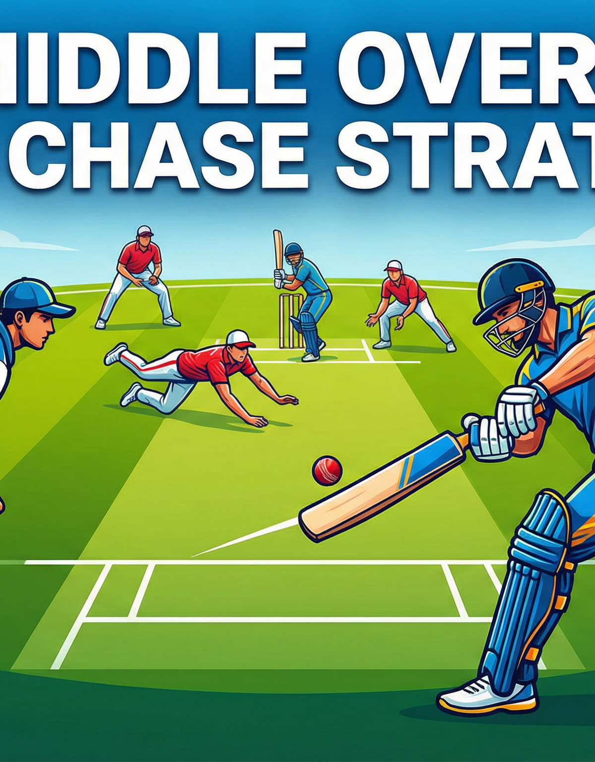 Middle Overs Run Chase Strategy: Rotation & Acceleration