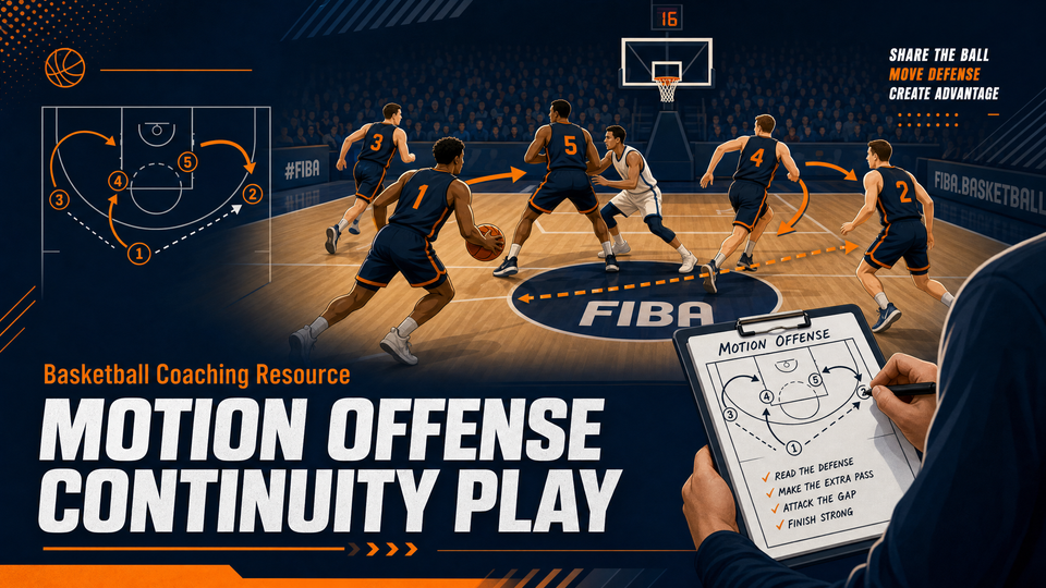 Motion Offense Continuity Play: The Ultimate Guide for Coaches