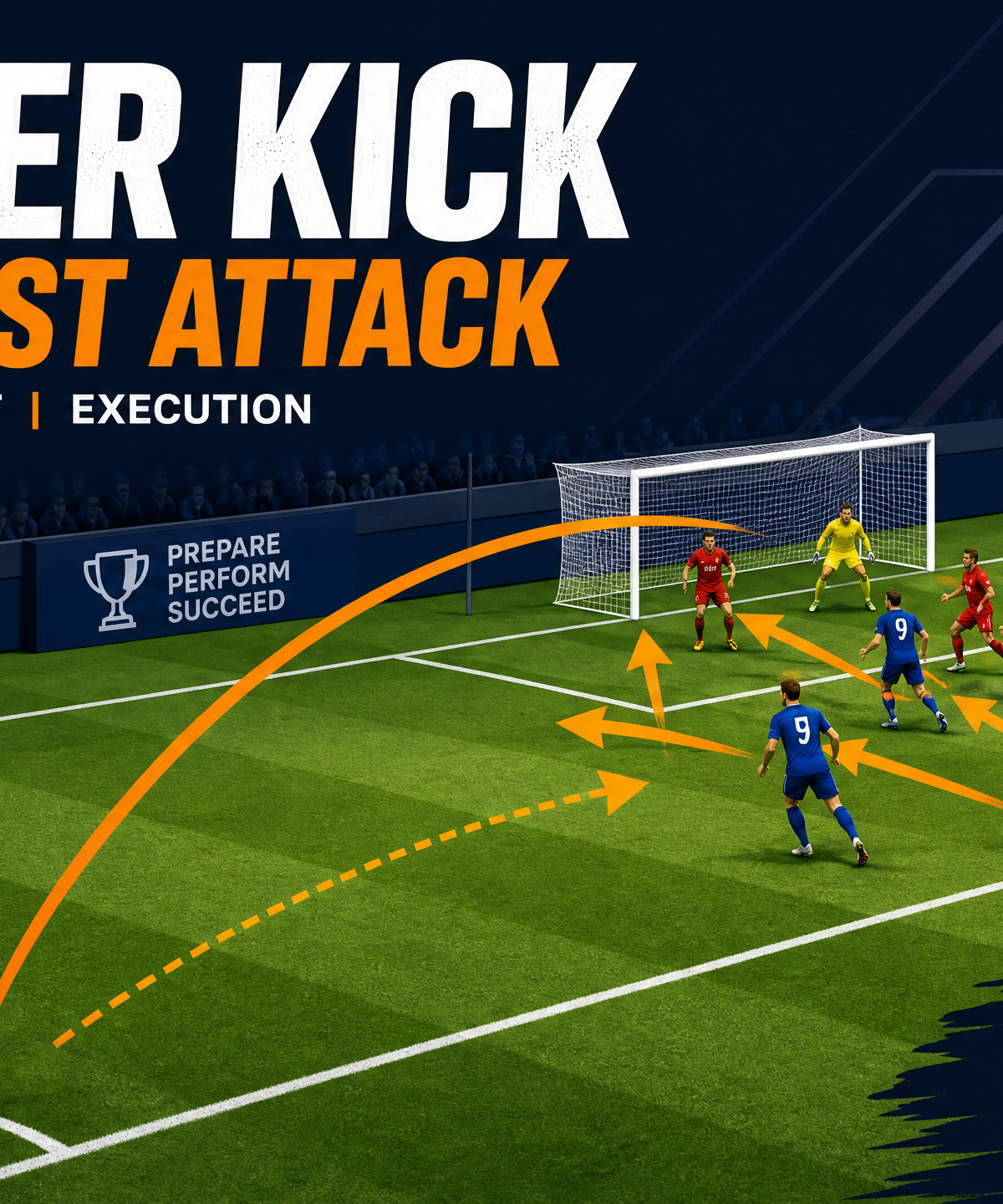 The Near-Post Whip: A Devastating Corner Kick Set Play