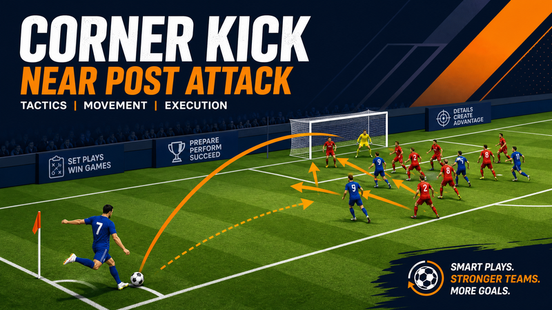 The Near-Post Whip: A Devastating Corner Kick Set Play