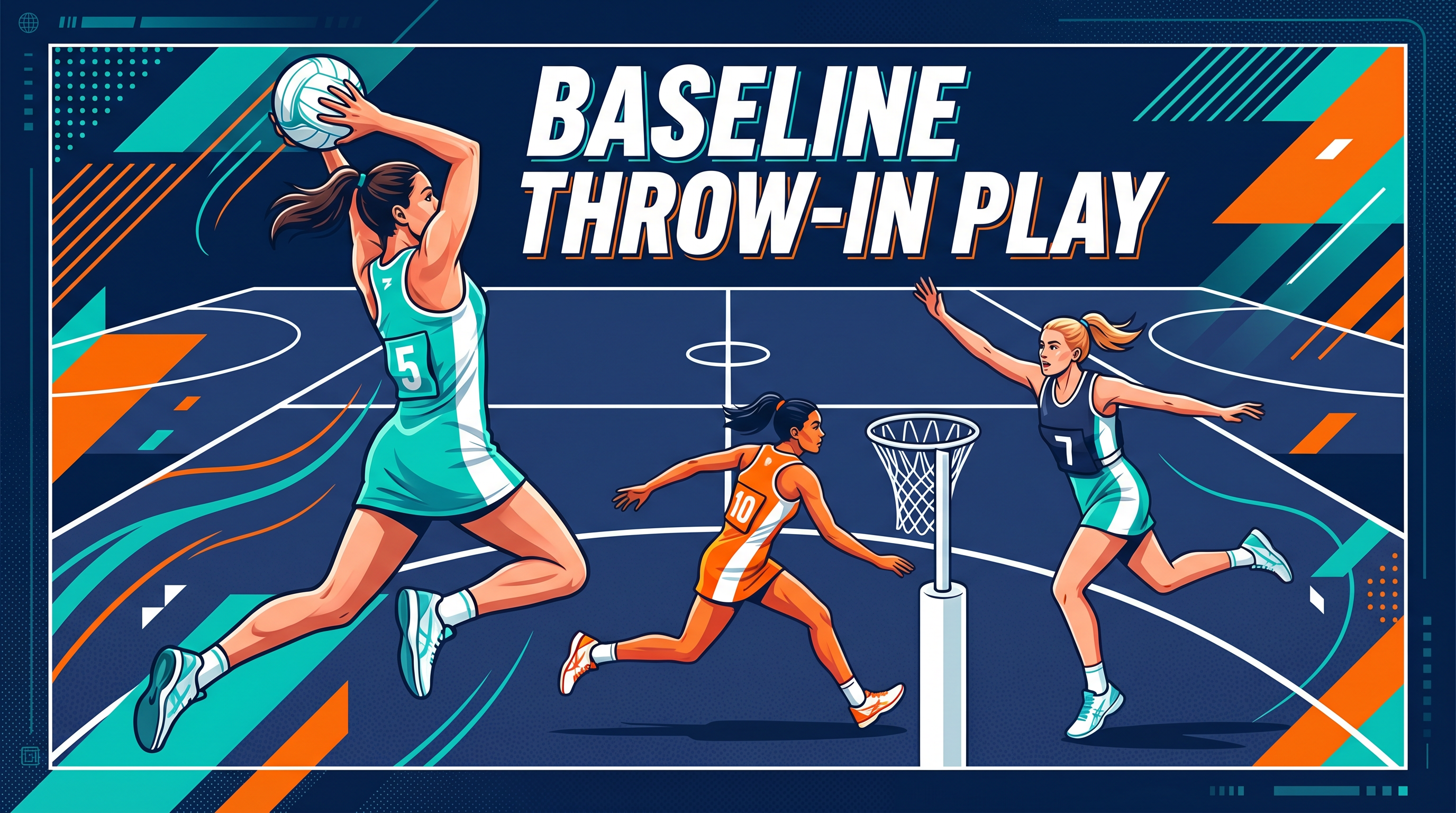 Baseline Throw-In: The Decoy & Re-Lead Play