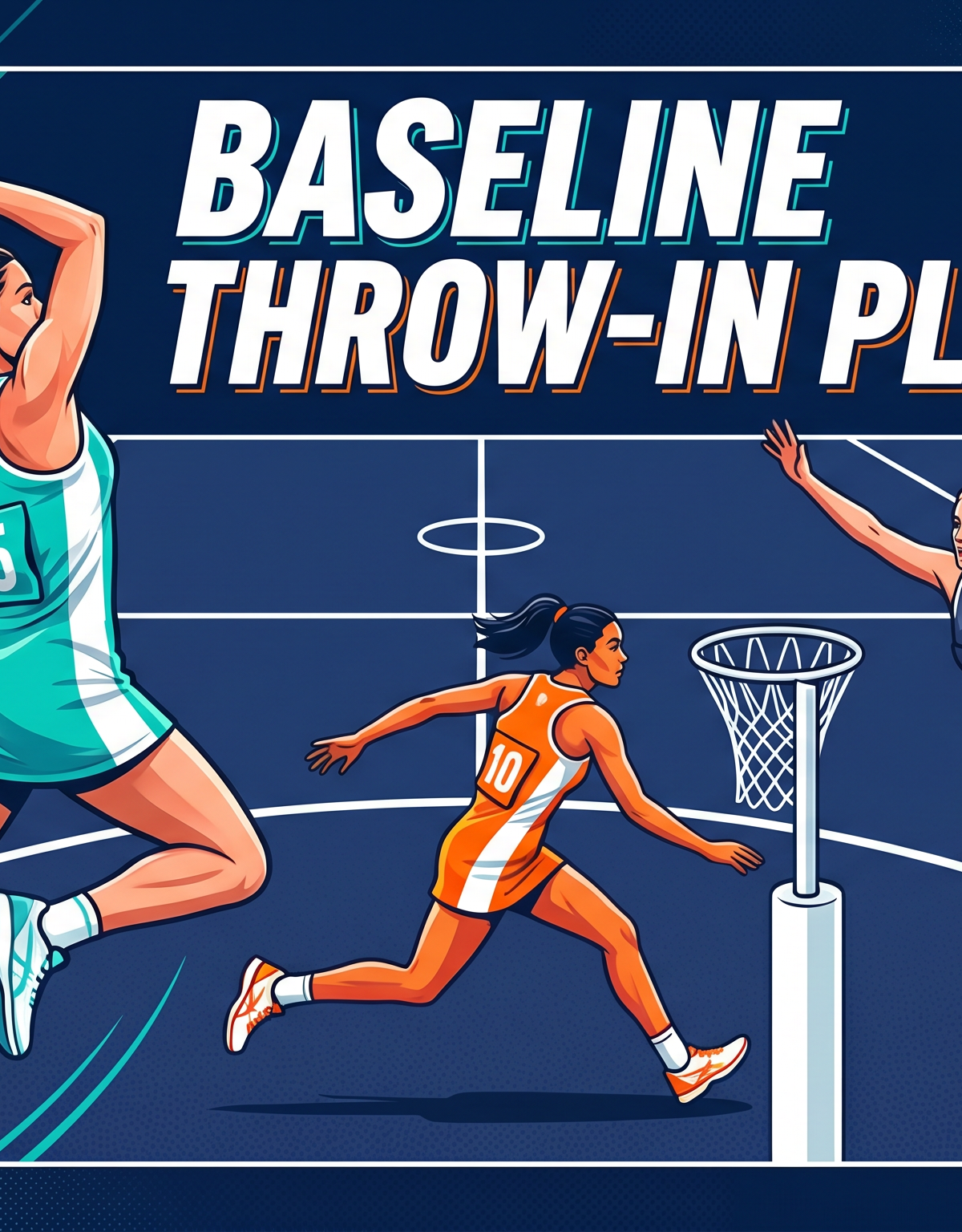 Baseline Throw-In: The Decoy & Re-Lead Play
