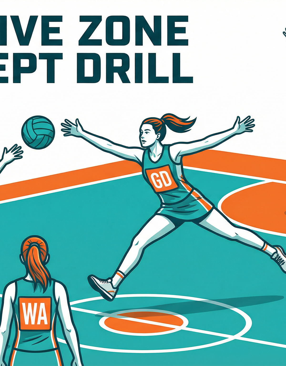 Mastering the Defensive Zone: A Netball Intercept Drill