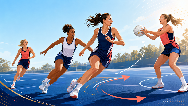 Dodging & Leading: The First-Step Advantage (3v3)