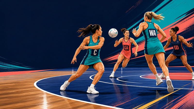 Netball Dodging & Leading Drill: V-Cut to Re-Offer