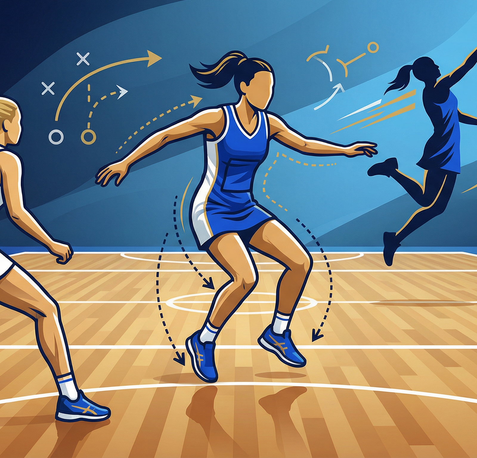 Netball Splits Mastering the Foundation: A Coach's Guide to Netball Footwork and ...