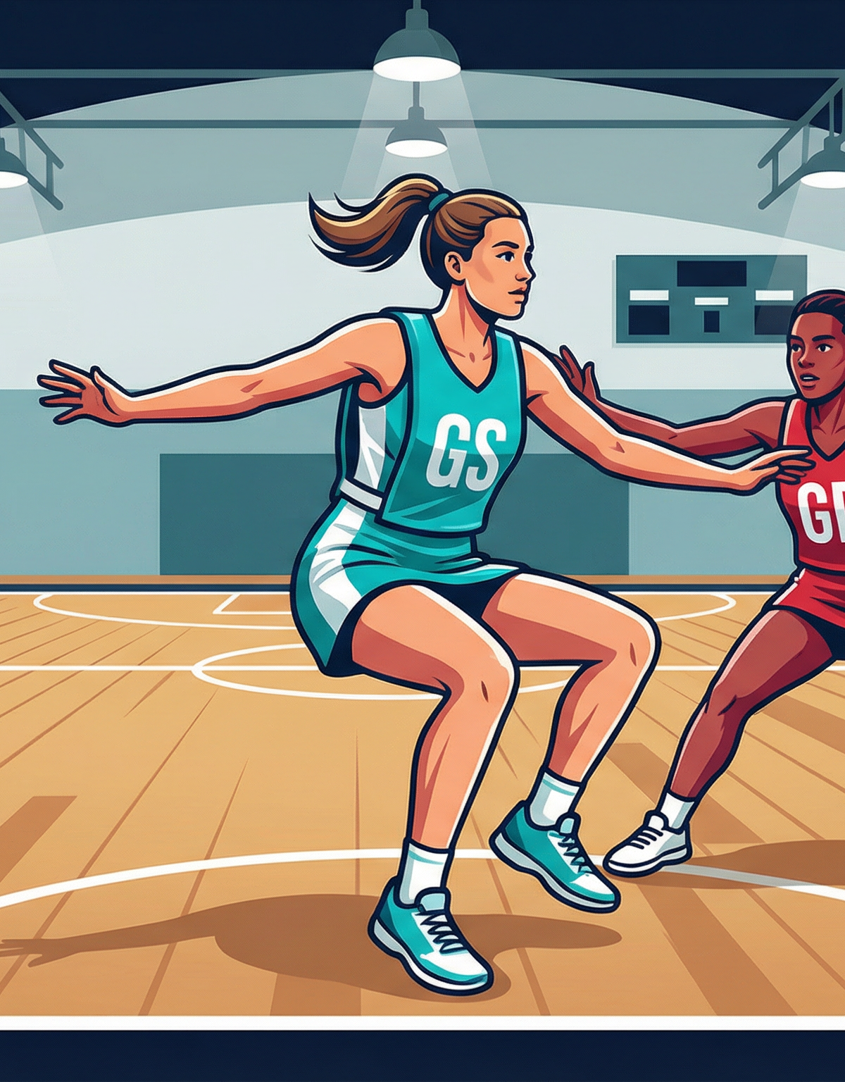 Stick the Landing: Two-Foot Footwork and Landing Technique Drill