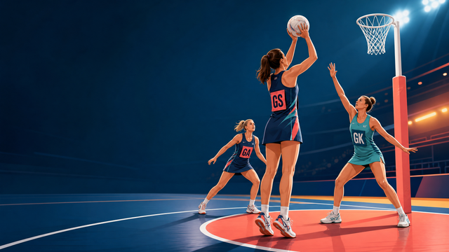 Goal Circle Shooting Accuracy Circuit: Feed, Set and Finish