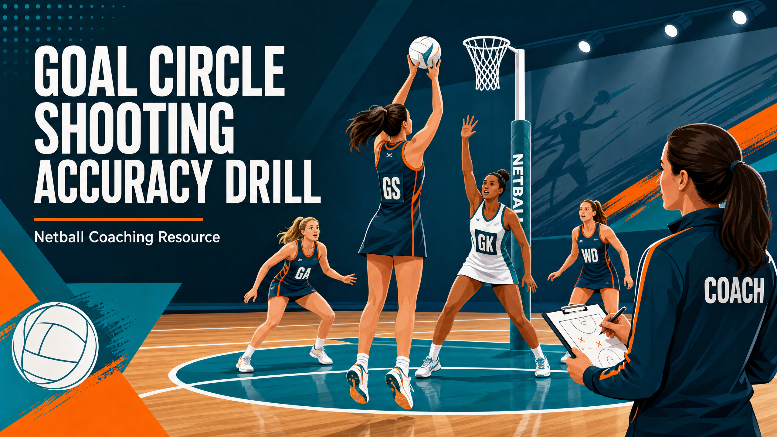 Goal Circle Shooting Accuracy & Movement Drill