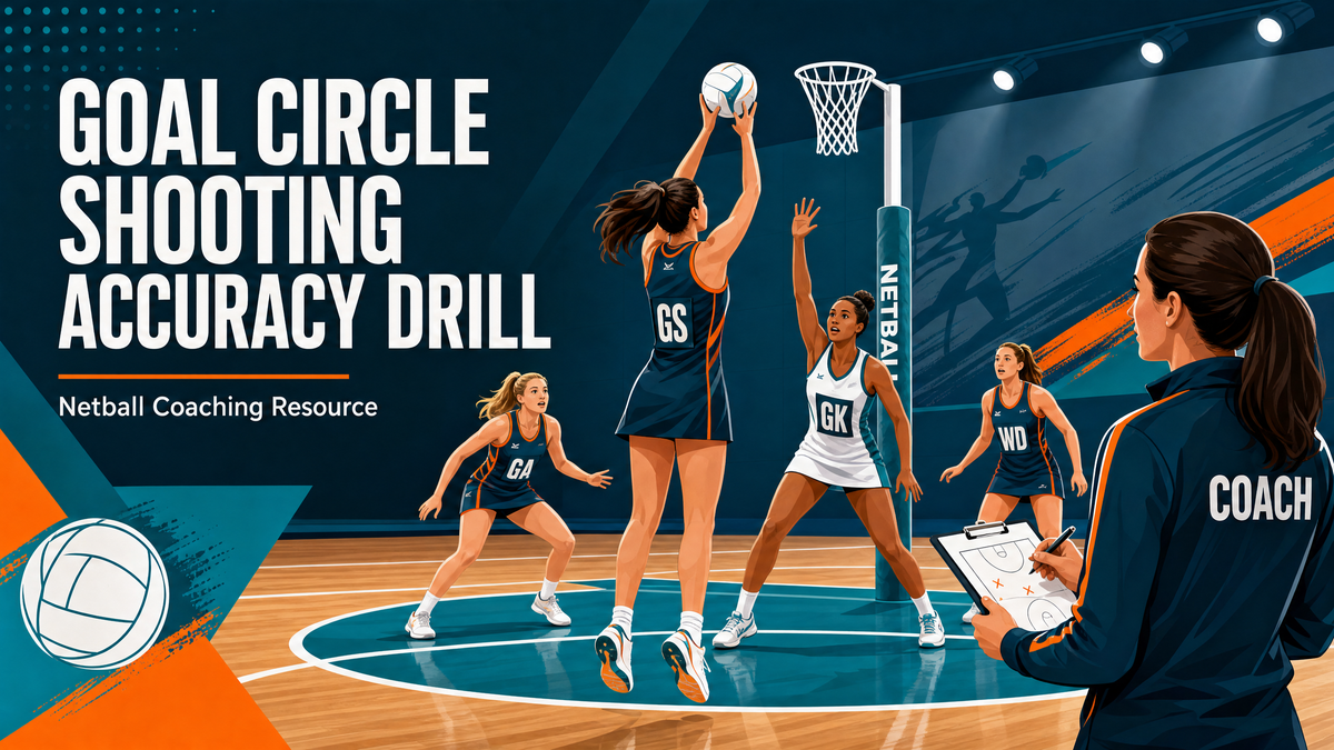 Goal Circle Shooting Accuracy & Movement Drill