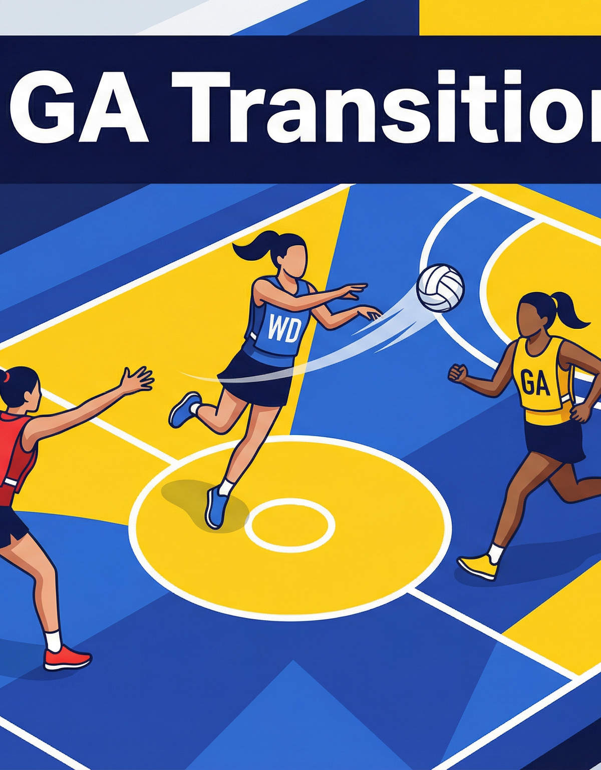 Netball Set Play: The WD to GA Transition