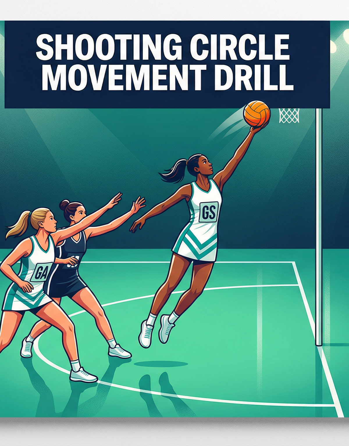 Shooting Circle Movement Drill: Double Cut & Feed
