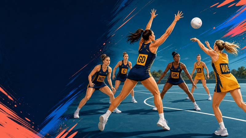 Netball Zone Defence Set-up Play: 2–3–2 Canopy and Sideline Funnel