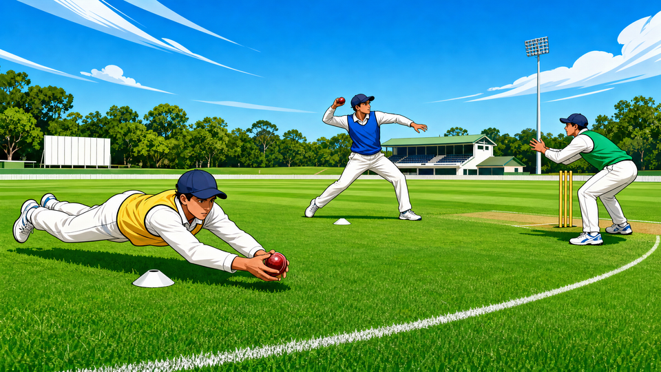 Precision Relay: Deep Fielding and Throwing Accuracy Drill