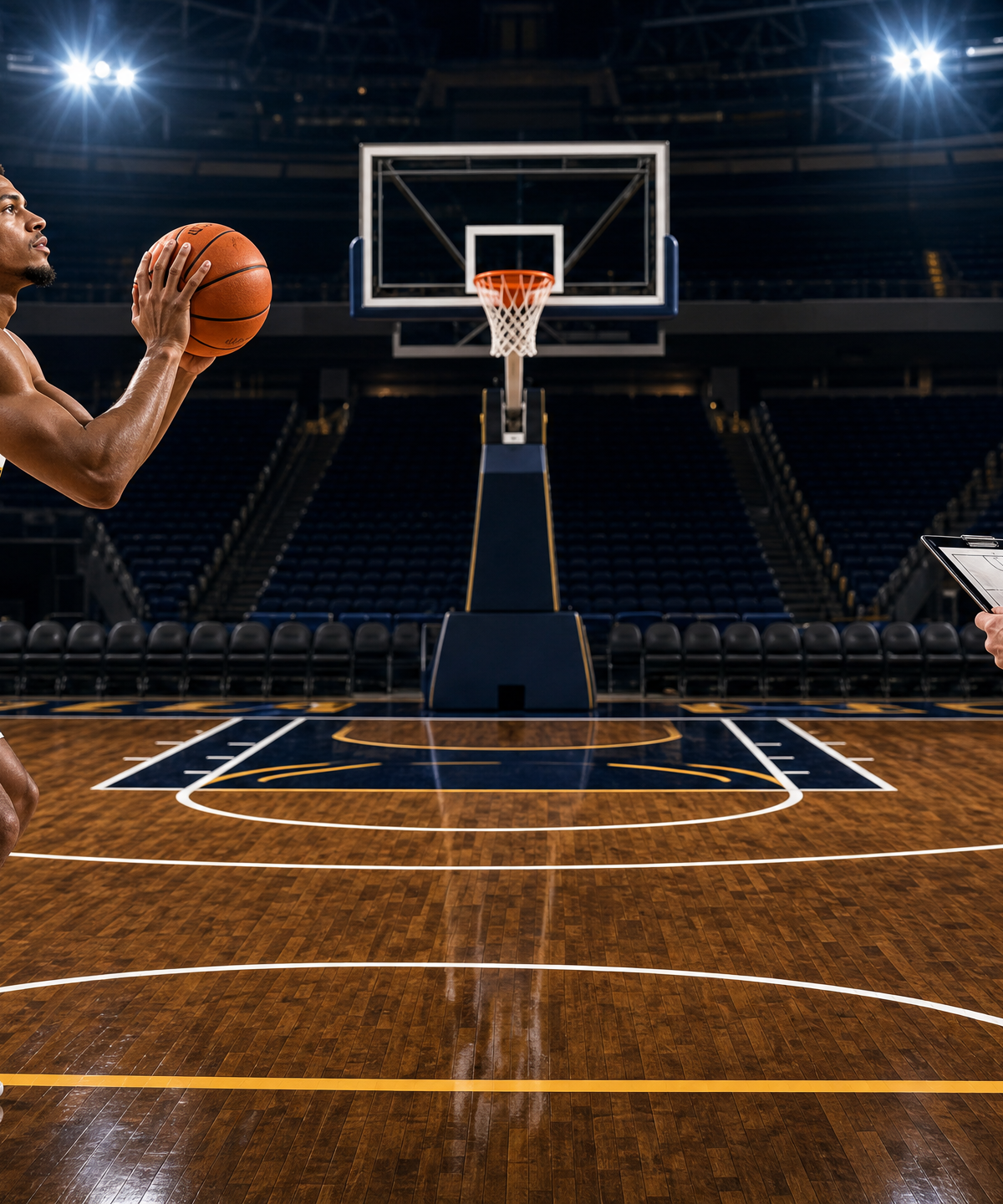 Pressure Cooker: Free Throw Routine & Rebound Rotation Drill