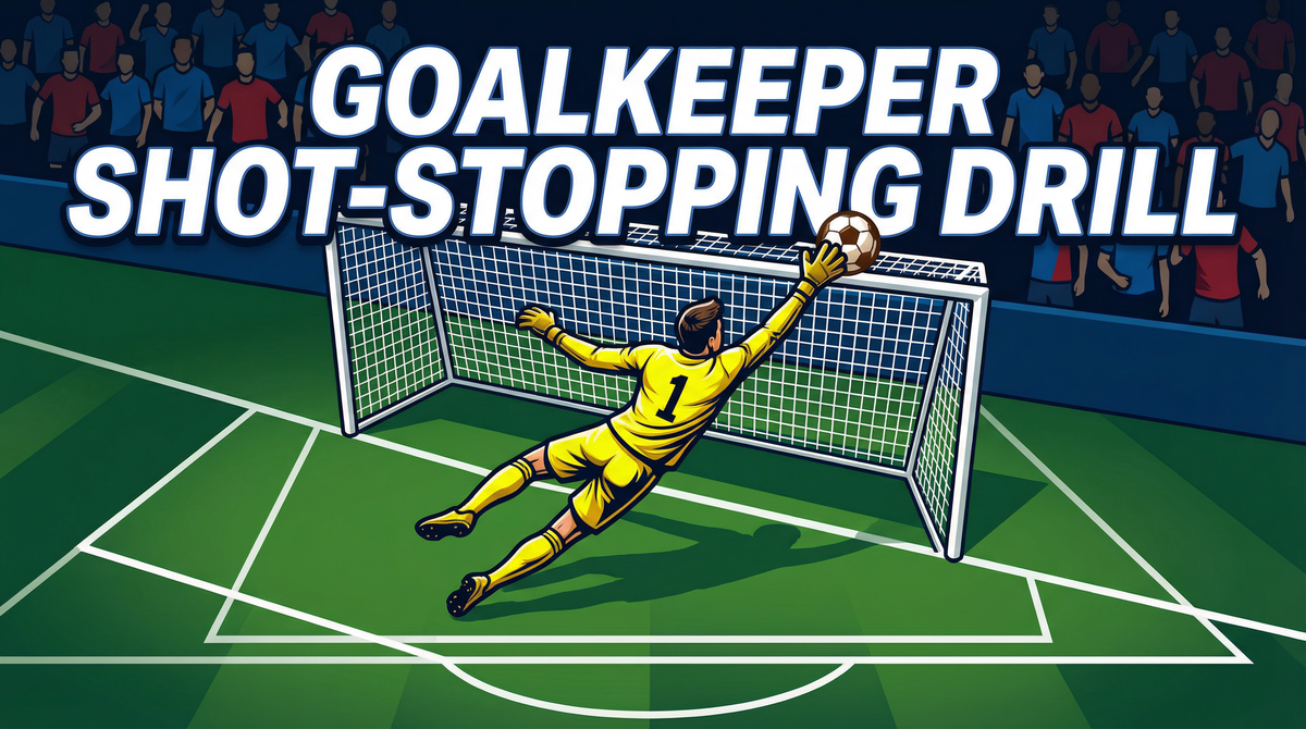 Rapid Recovery & Angle Adjustment: Advanced Goalkeeper Shot-Stopping Drill