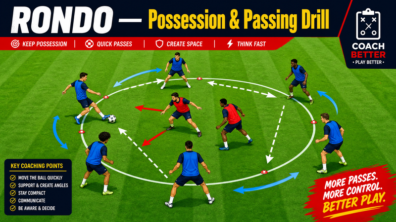 Mastering the Rondo: Possession, Pressing & Decision Making