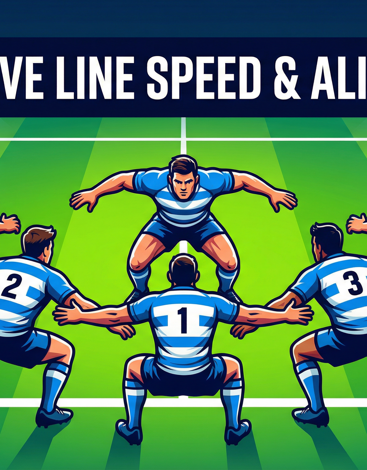 Defensive Line Speed and Alignment: The Blitz & Drift Drill