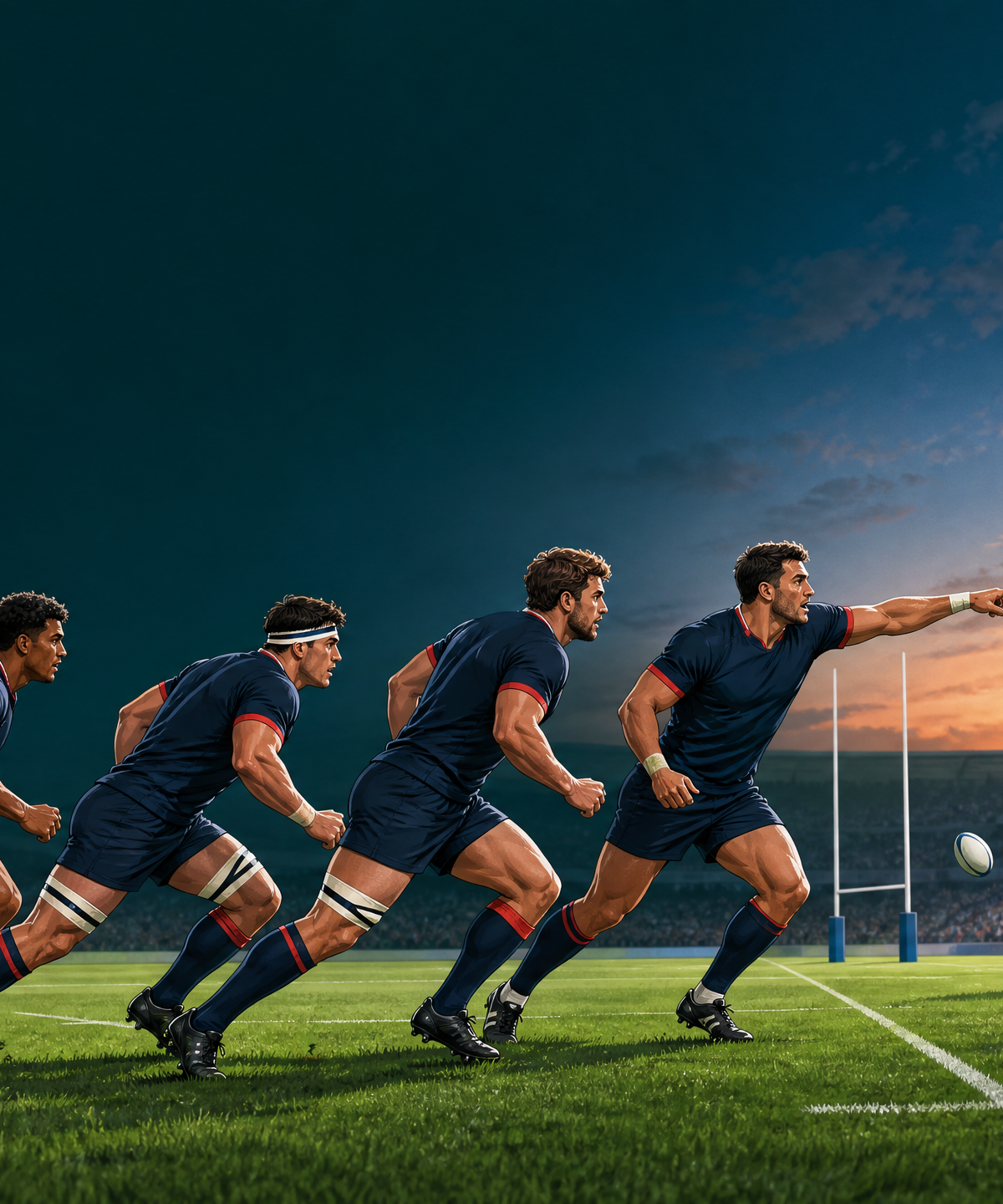 Rugby Defensive Line Speed & Alignment: The Launch–Connect–Reload Drill