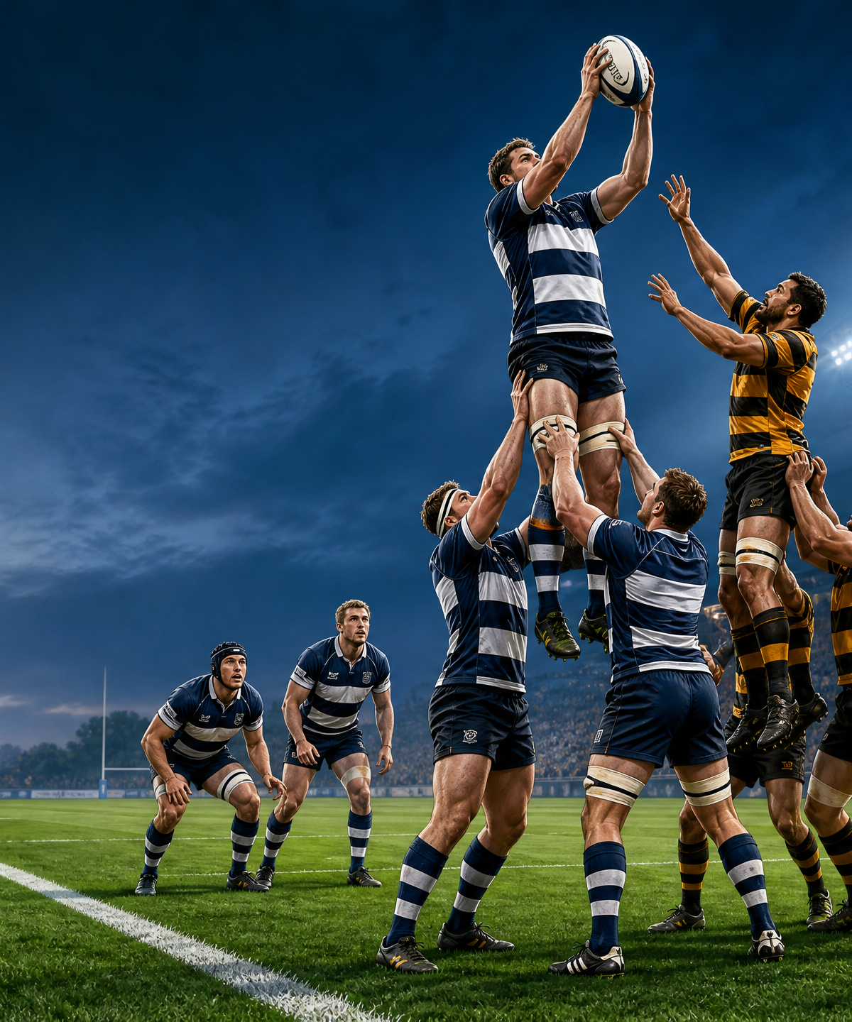 The Defensive Lineout Steal: Attacking the Middle Catch Point