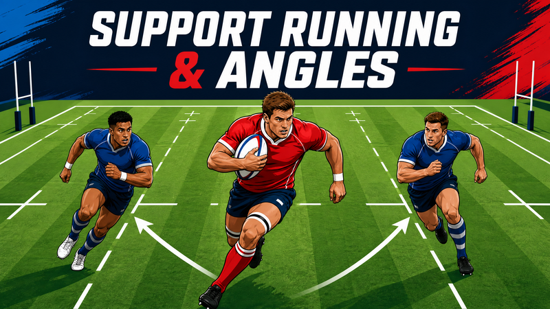 Diamond Shape & Gate Angles: Advanced Support Running Drill