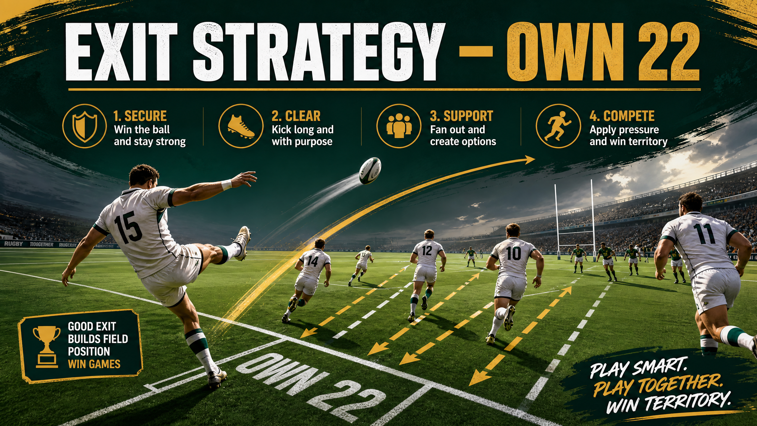 Mastering the Exit: 22-Metre Box Kick & Chase Strategy