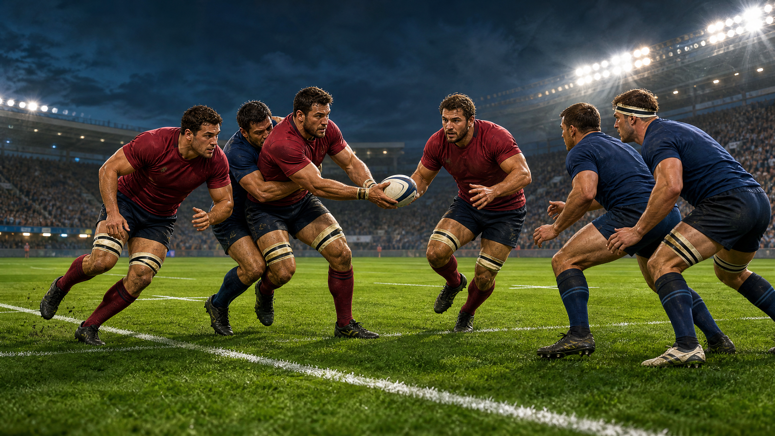 Forward Pod Play with Offload Option: Win the Seam, Release the Back Door