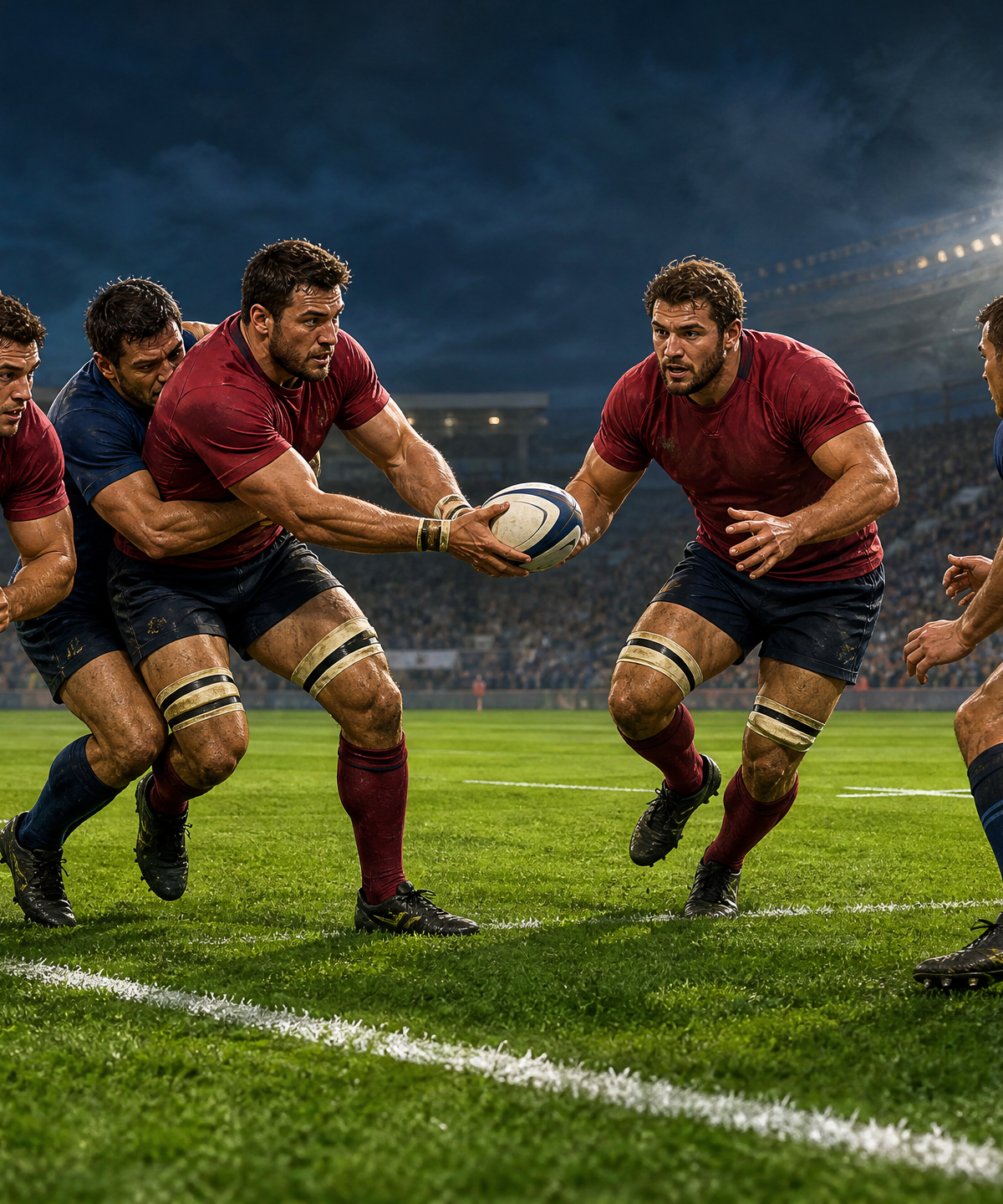 Forward Pod Play with Offload Option: Win the Seam, Release the Back Door