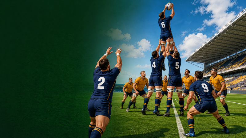 Four-Man Front Lift & Launch: Lineout Set-Piece Drill