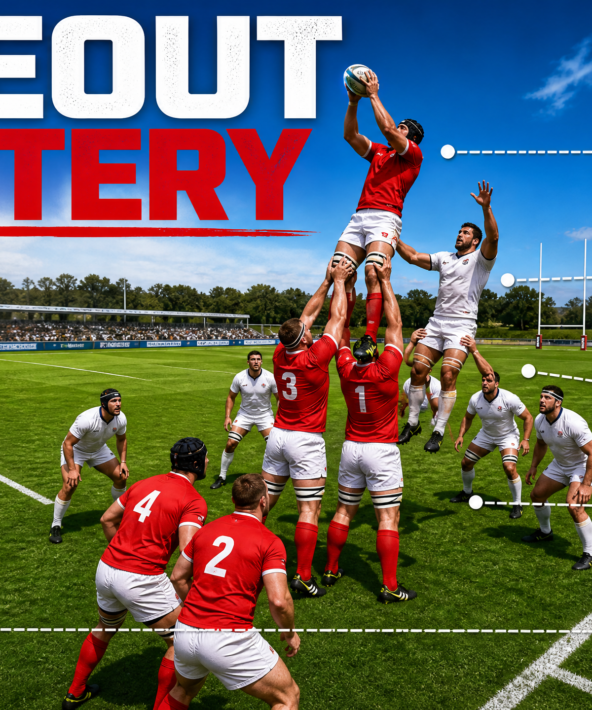 Lineout Mastery: 5-Man Set Piece to First Phase Attack