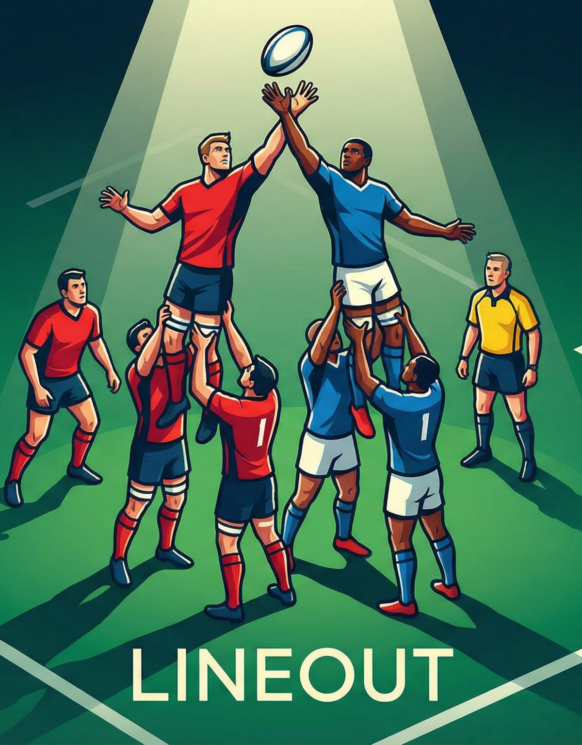 Lineout Steal on Opposition Throw: The Coordinated Jumper Intercept